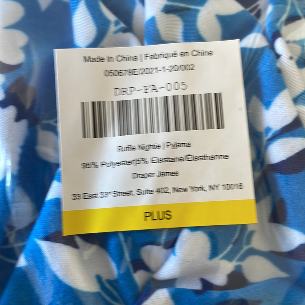 NWT Draper James Ruffle Nightie - Picture 7 of 7